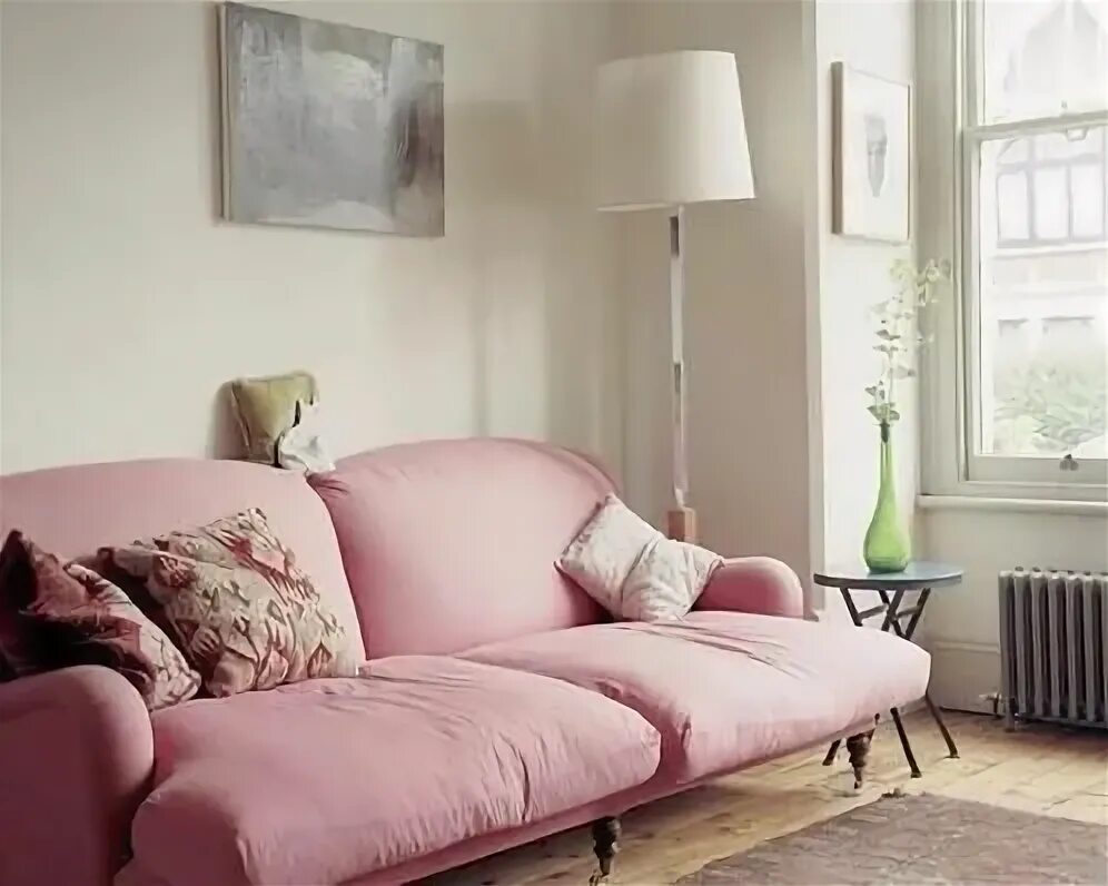 Пыльная роза в интерьере гостиной Le petit canapé rose - Paperblog Pink couch, Pink sofa, Furniture