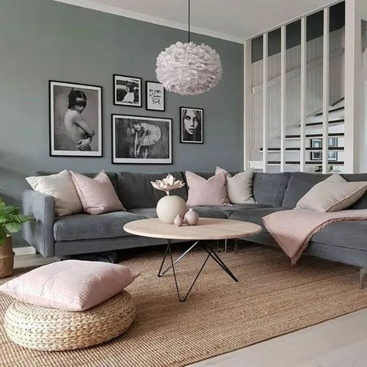 Пыльно бежевый цвет в интерьере 25 Modern Living Room Interior Design Ideas with Neutral Color Scheme Living roo