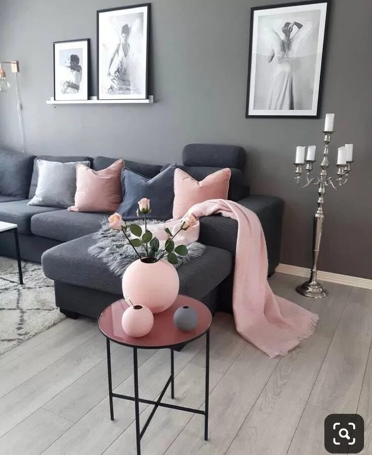 Пыльно розовые стены в интерьере Pin by James Whitmore on Pink living room Comfy living room design, Living room 