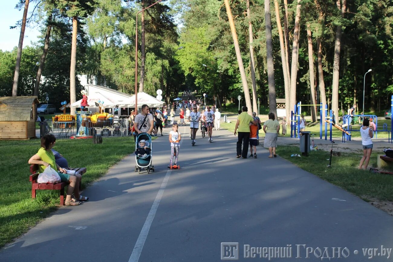 Пышки гродно тропа здоровья фото У Тропы здоровья в Пышках появится еще шесть точек с общепитом и развлечениями -