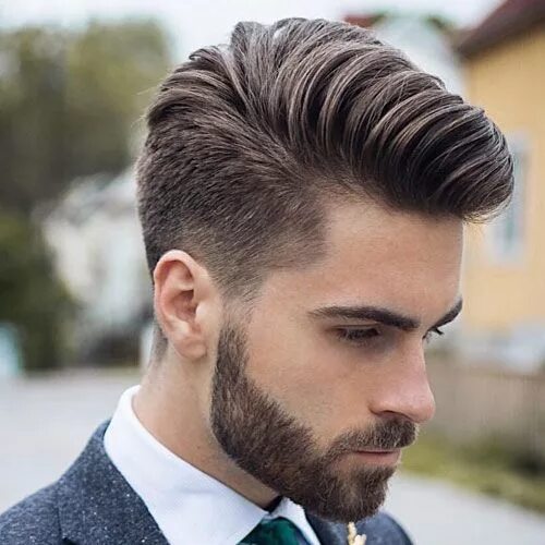 Unsere TOP 25 Kurzhaarfrisur für Männer Oblong face hairstyles male, Hair guide,