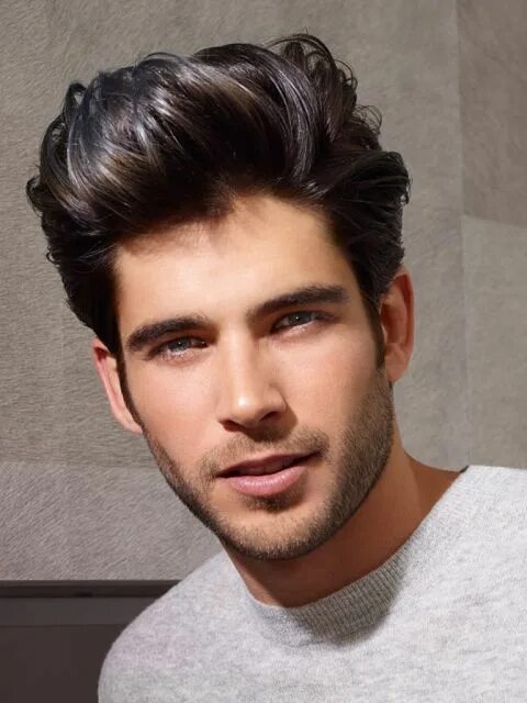 Пышная мужская прическа Unsere TOP 25 Kurzhaarfrisur für Männer Oblong face hairstyles male, Hair guide,