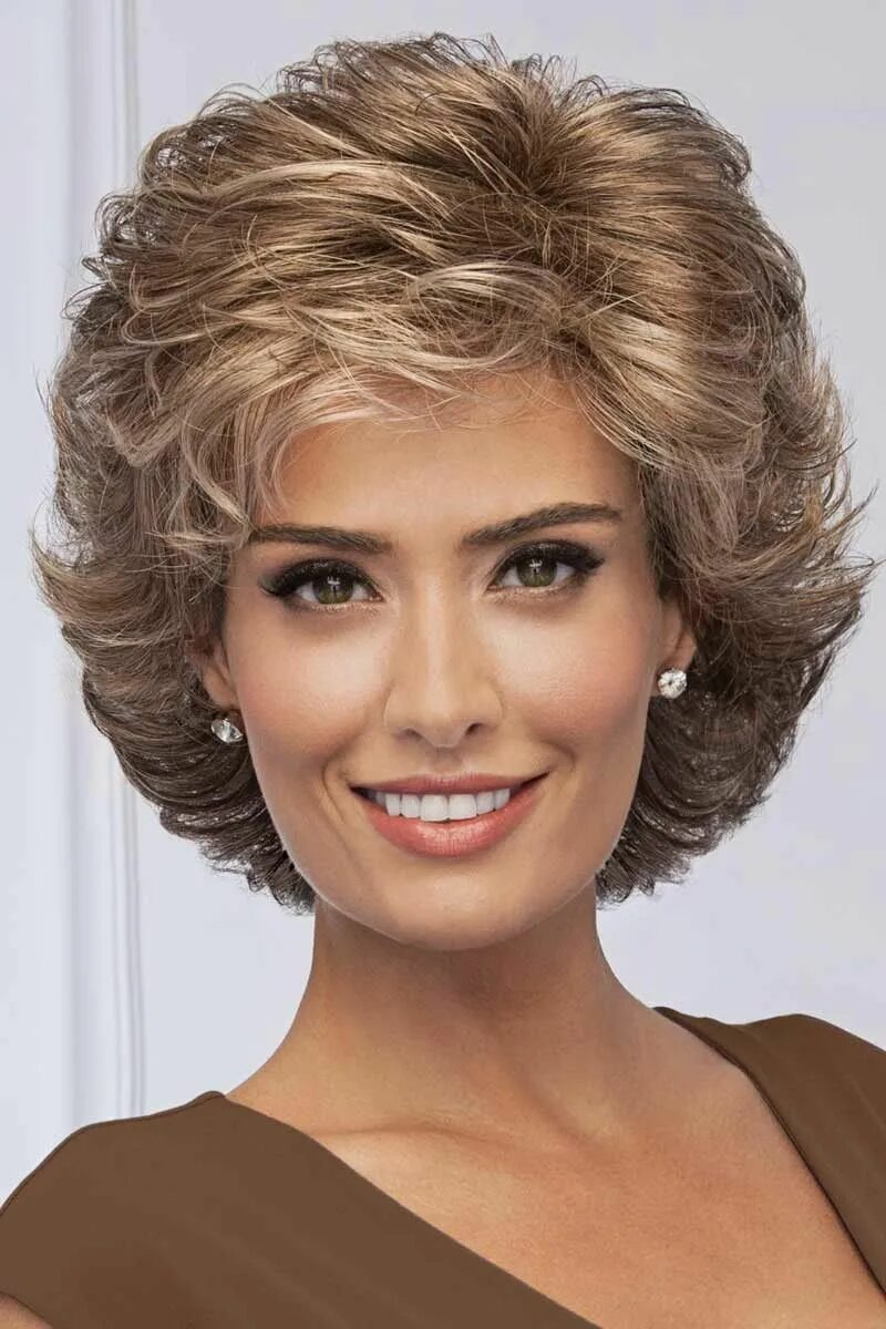 Пышные стрижки женские Fortune Wig by Eva Gabor Short bob hairstyles, Hairstyles for thin hair, Long ha