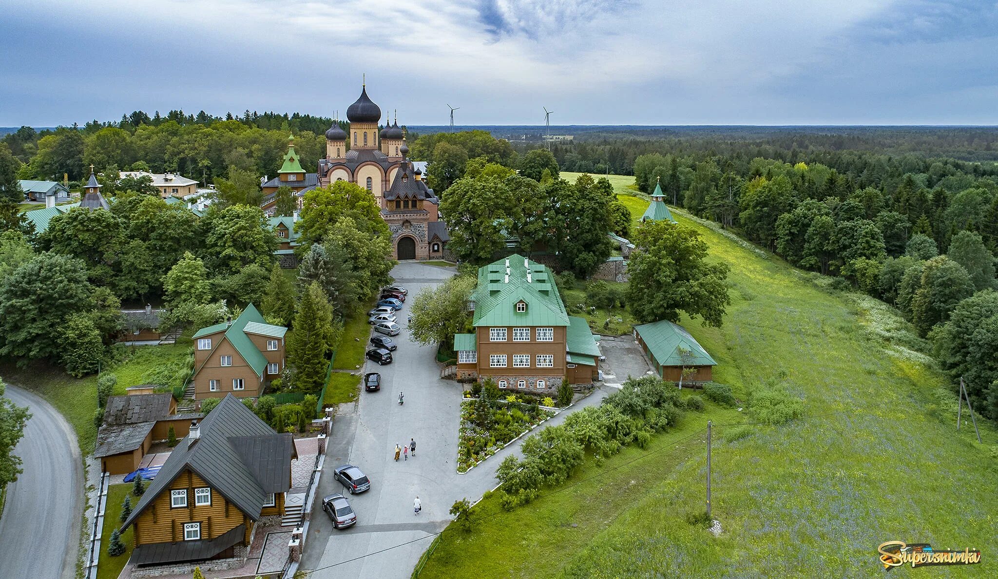 Пюхтицкий монастырь фото Пюхтицкий монастырь Фотосайт СуперСнимки.Ру