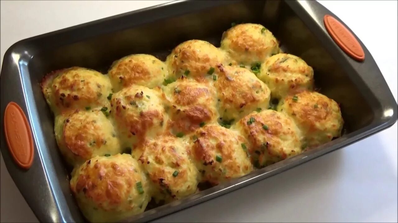 Пюре в духовке рецепт с фото How to make Potato Balls - Episode 231 - YouTube