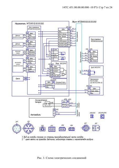 Пжд 14тс 10 схема подключения проводов 14ТС.4