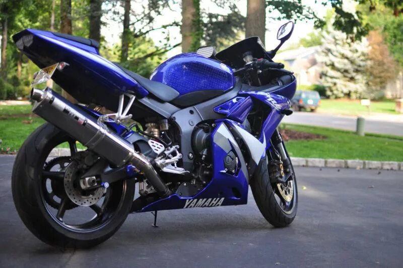 Р 6 фото Buy 2005 Blue Yamaha YZF-R6 Low Miles with Extras and on 2040-motos