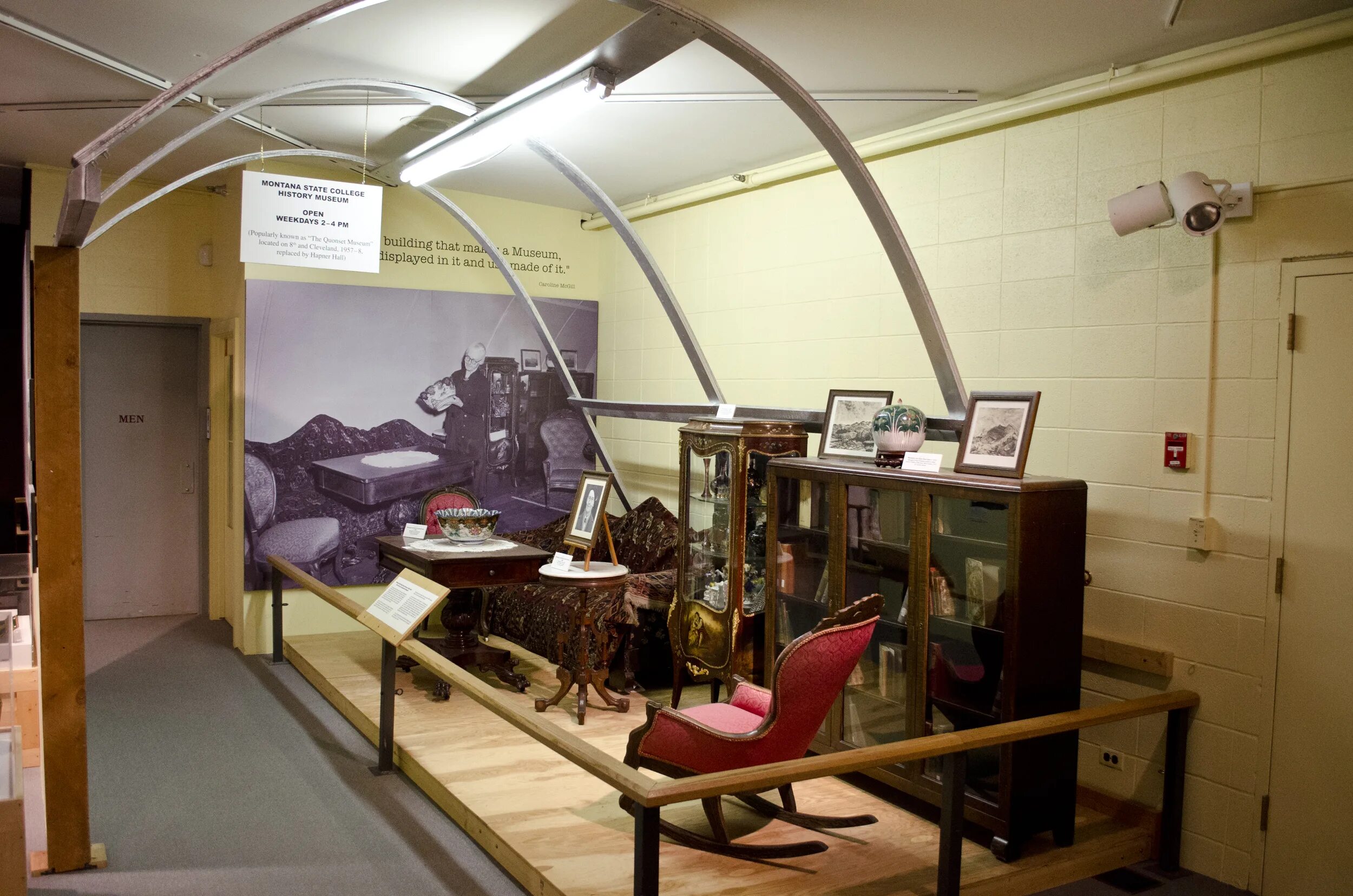 Р музей фото File:Quonset Hut Museum - Paugh Regional History Hall - Museum of the Rockies - 