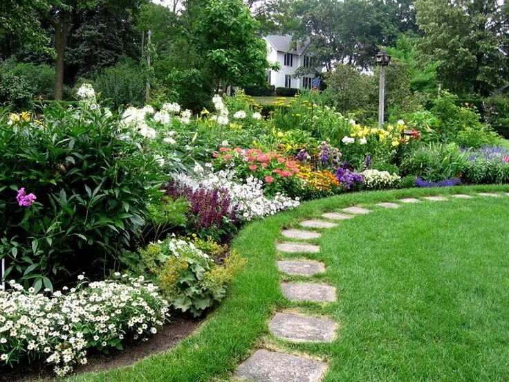 Рабатка в ландшафтном дизайне A look back at "Vintage Wisconsin Gardens" Garden landscape design, Backyard lan