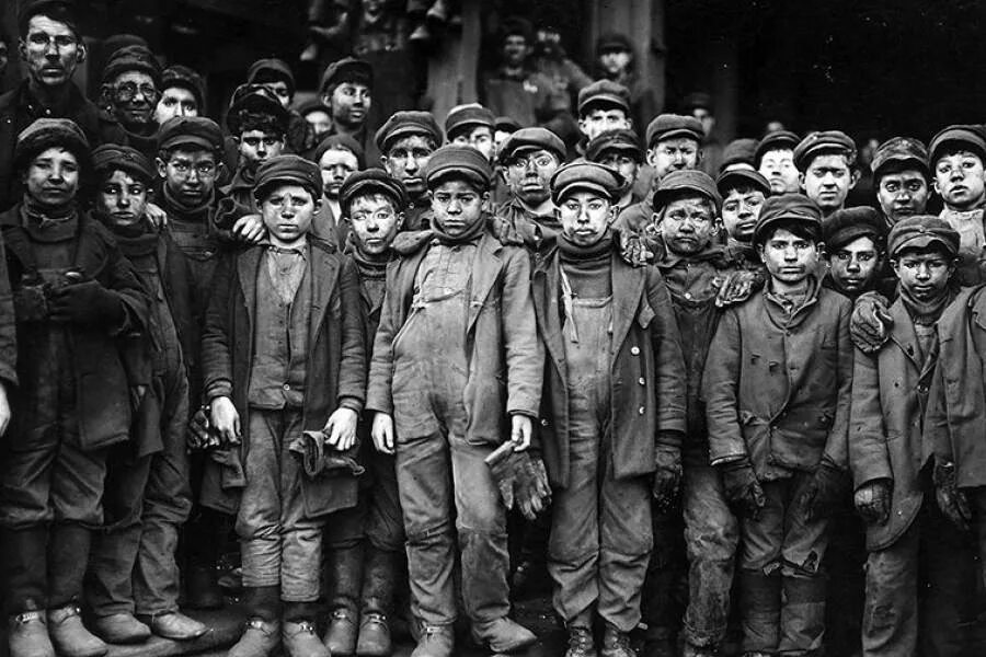 Pit workers , 1880 Grafters, Images and words, Great british