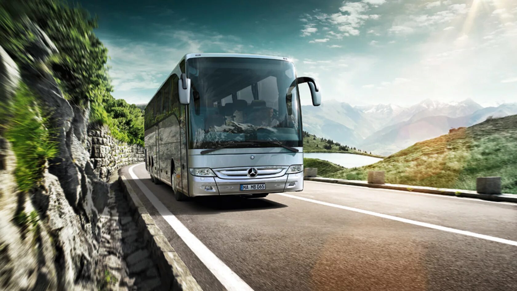 Рабочий автобуса фото Tourismo Euro V - Mercedes-Benz Buses