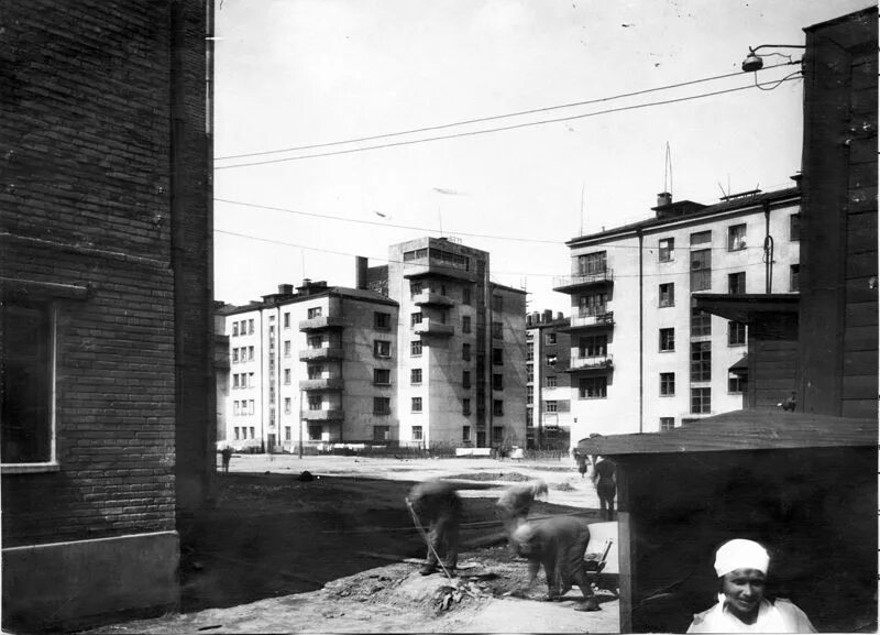 Рабочий поселок москва фото 1926-1927. Москва. Рабочий поселок "Дубровка". Общий вид. М. Мотылев, Н. Молоков