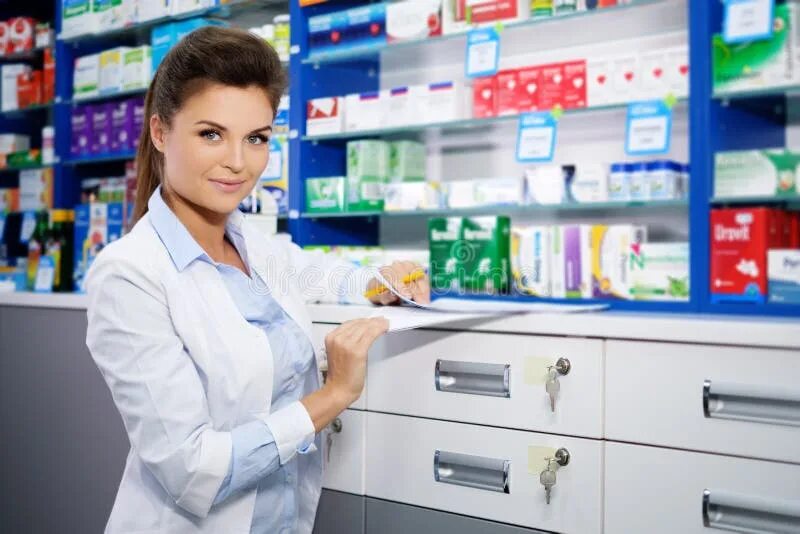 Работа в аптеке фото 3,276 Happy Pharmacist Woman Pharmacy Shop Stock Photos - Free & Royalty-Free St