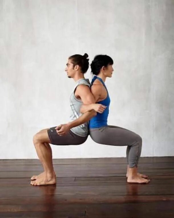 Работа в паре фото 25 Couple Yoga Poses That Will Make You Feel Healthier & Get You Ready For 2019 