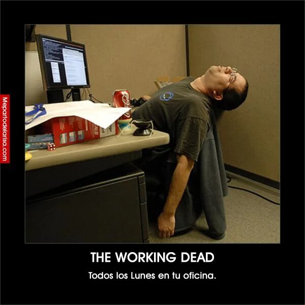 Работа юмор фото The Working Dead How to stay awake, Jokes, Desk job