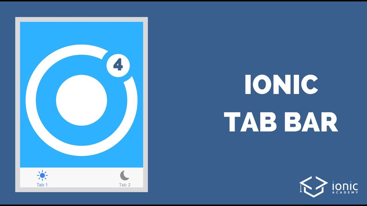 Работа здесь фото How to Add A Tab Bar to Your Ionic 4 App - YouTube