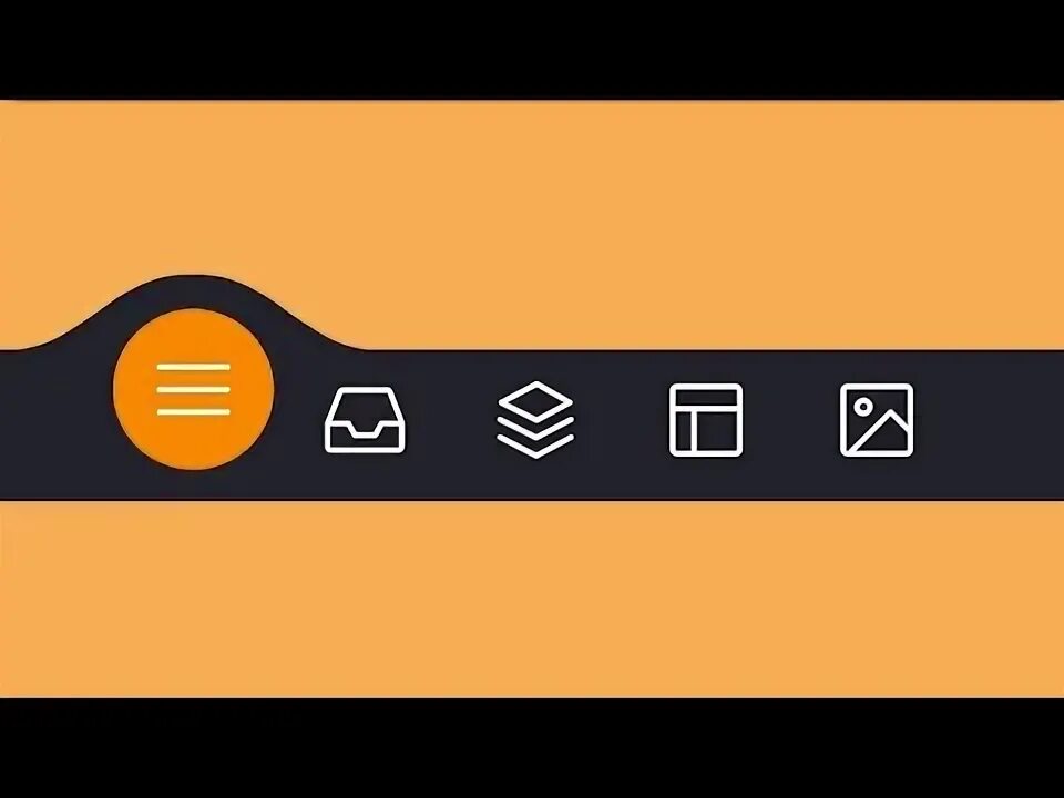 Работаем дизайн проектами Animated Tab Bar using pure HTML CSS & JS - YouTube