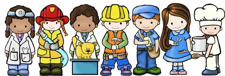 Работники доу картинки для детей Community Helpers Teacher Coloring Pages