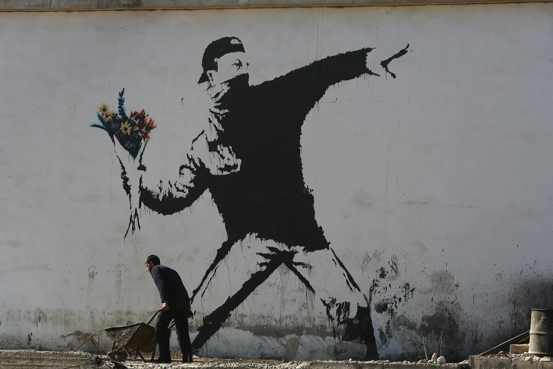 Работы бэнкси фото в хорошем качестве Фото: Banksy / Кадр из фильма "Banksy" (2020) #3538922