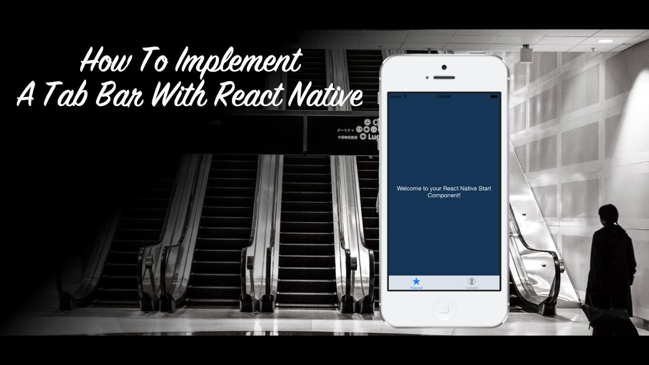 Работы фото 7 6 How To Implement A Tab Bar With React Native - YouTube