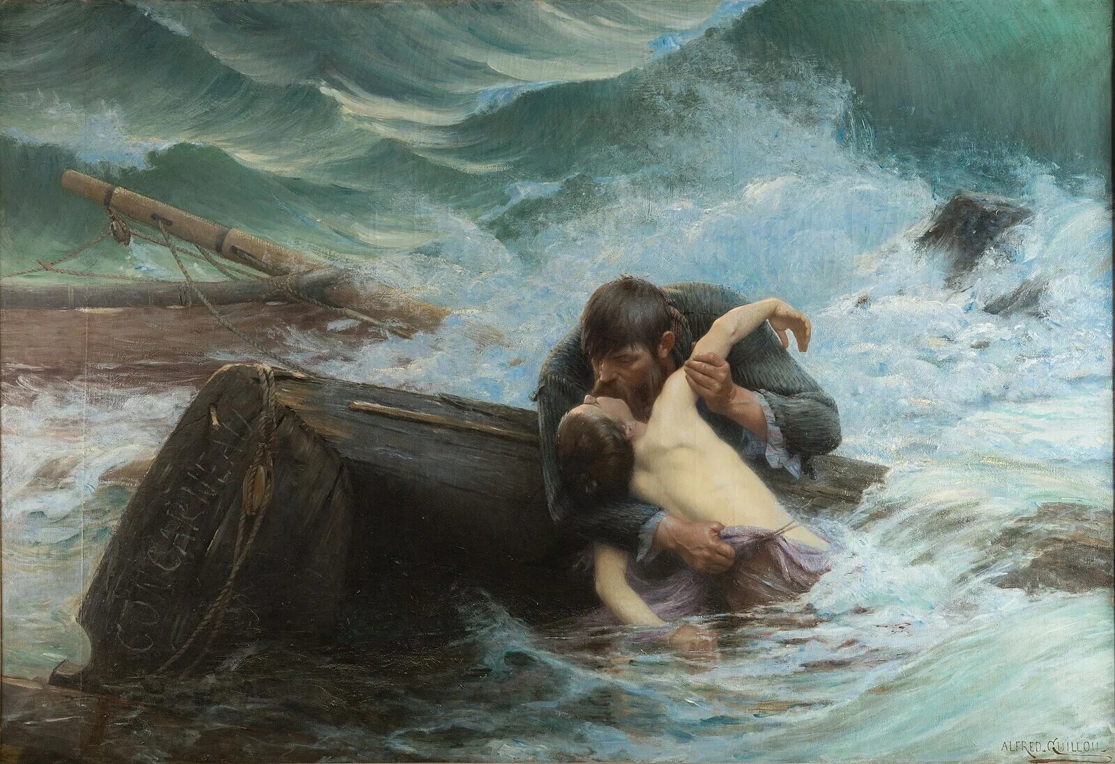 Работы фото классиков File:Alfred Guillou - Adieu, 1892, Musée des beaux-arts de Quimper.jpg - Wikiped