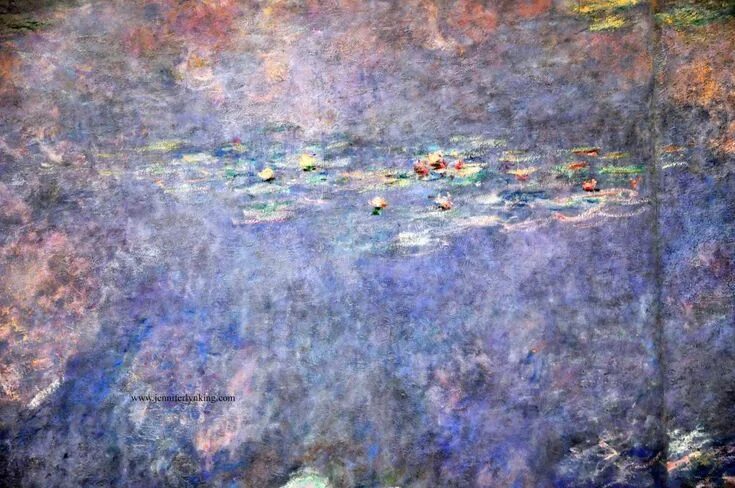 Работы моне фото Claude Monet, The Water Lilies, L'Orangerie, Paris in 2020 Claude monet painting