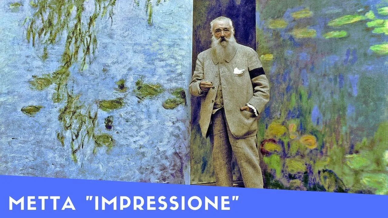 Работы моне фото Ripassone Maturità: Claude Monet - YouTube