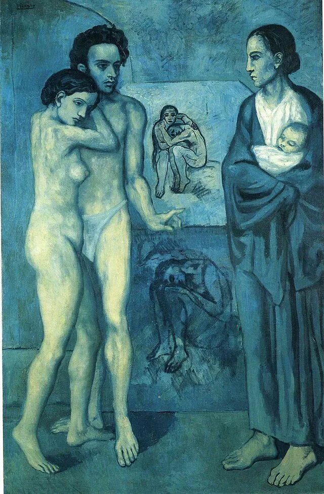 Работы пикассо фото с названиями File:Picasso la vie.jpg - Wikipedia