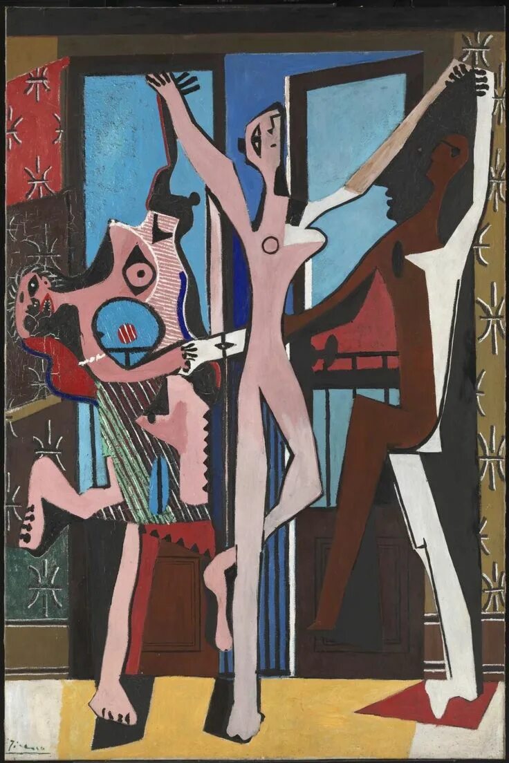 Работы пикассо фото с названиями Três Dançarinos - Picasso e suas pinturas O maior expoente da Arte Moderna Pablo