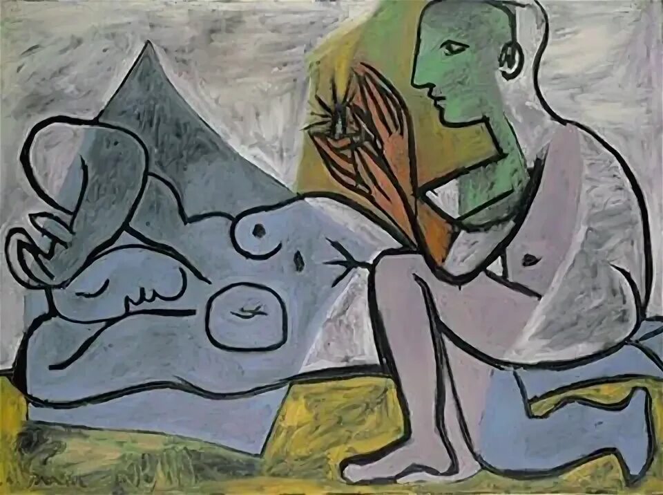 Работы пикассо фото с названиями Pablo Picasso - Les Amants, 1932. Pablo picasso art, Picasso art, Picasso artwor