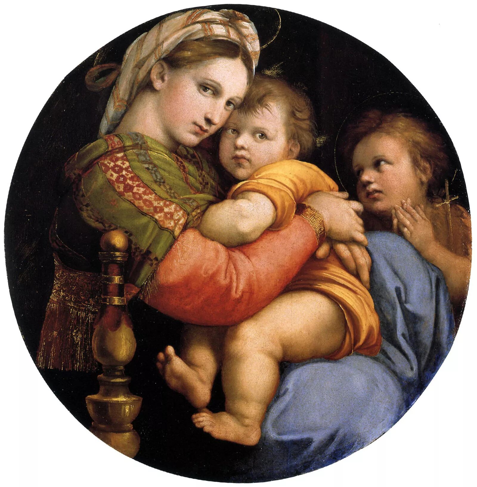 Работы рафаэля фото Файл:Raphael Madonna della seggiola.jpg - Вікіпедія