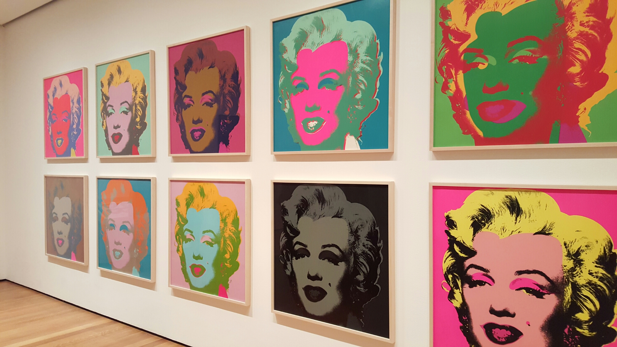 Работы уорхола фото Warhol at MOMA The Studio