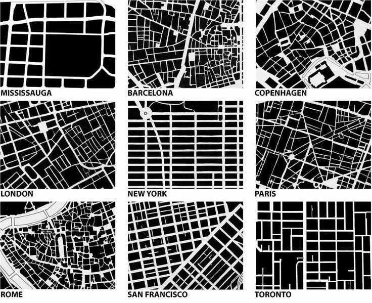 Радиальная планировка города примеры Reflexiones sobre urbanismo y territorio - Paperblog Urban design plan, Urban de