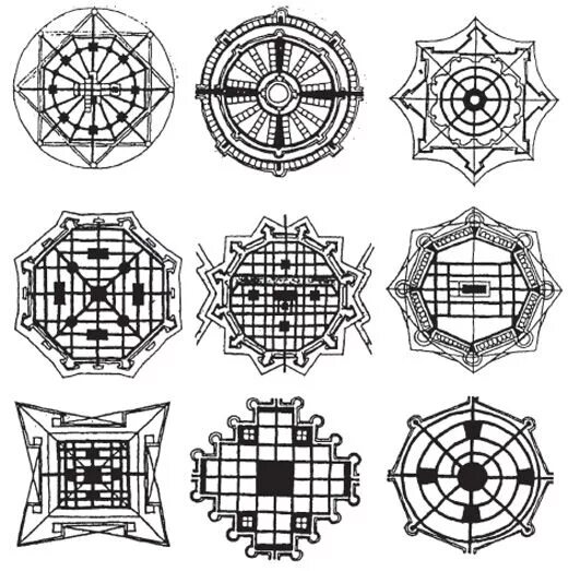 Радиальная планировка города примеры Grand Reductions: 10 Diagrams That Changed City Planning Disegno della città, Ar