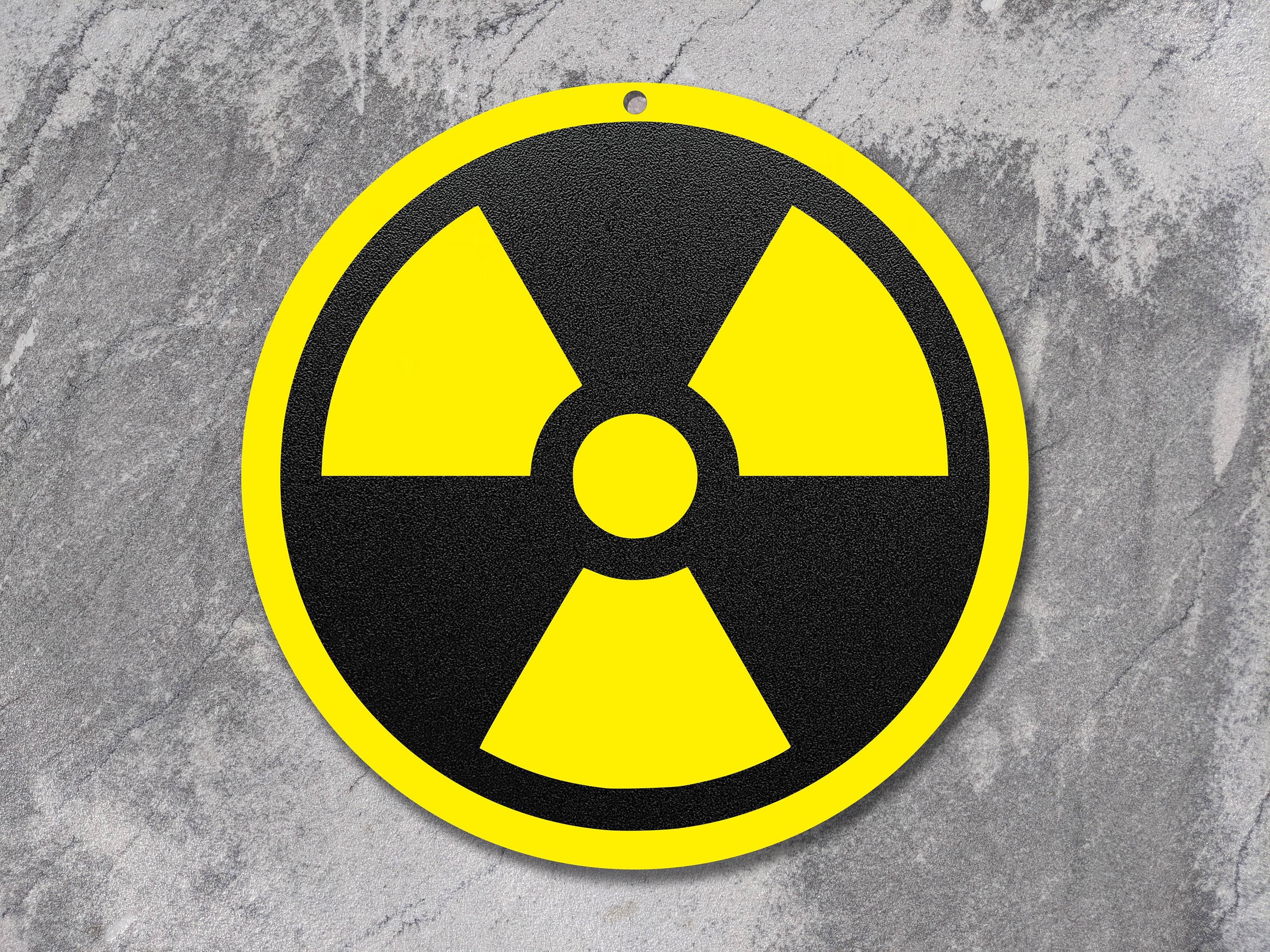 Радиационный знак фото Custom Radioactive Sign Made to Order Custom Metal Wall Art Etsy