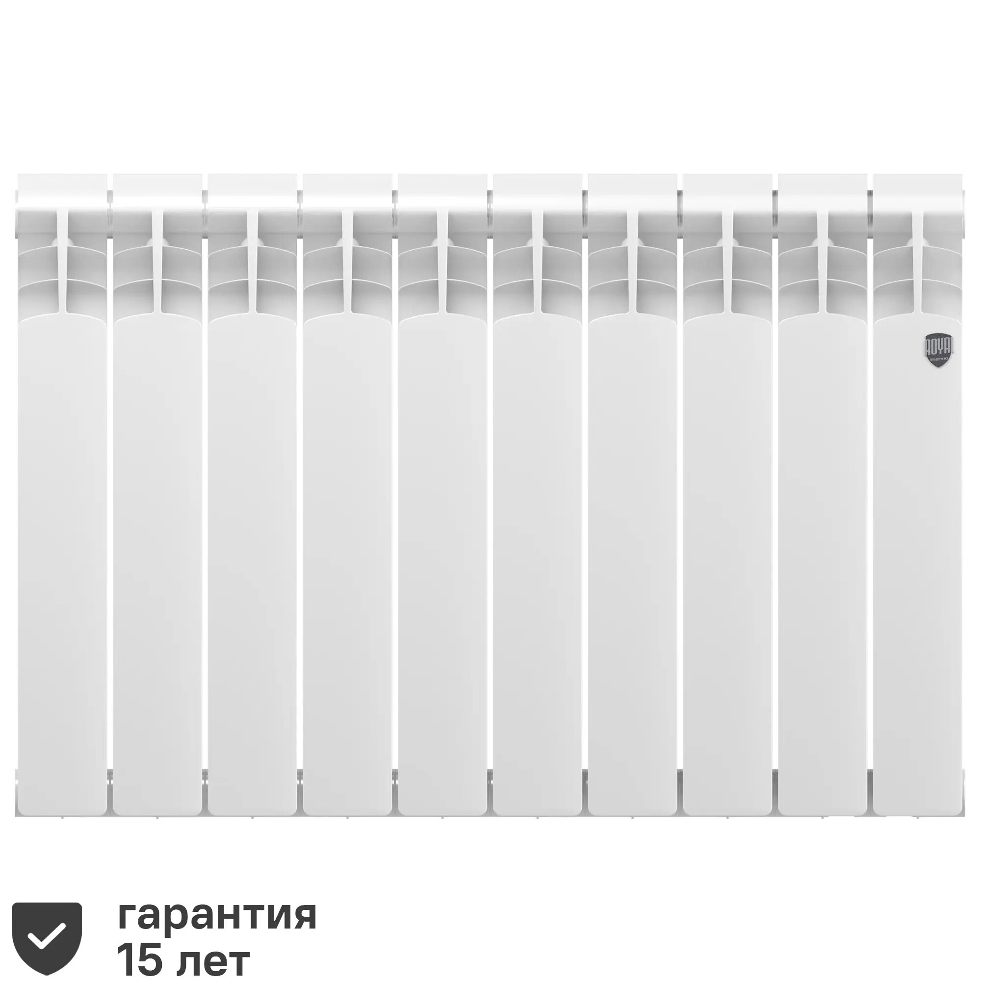 Радиатор роял биметалл подключение Радиатор Royal Thermo Vittoria 500/80 биметалл 10 секций боковое подключение цве