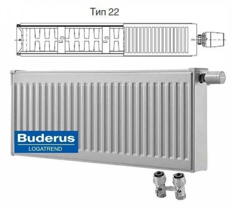 Радиаторы buderus vk profil 22 подключение Панельный радиатор Buderus VK-Profil 22, Сталь купить по доступной цене с достав