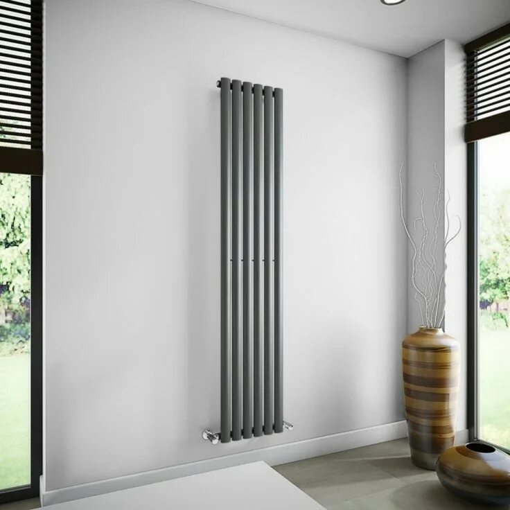 Радиаторы отопления из труб фото Pin by Karen Greenhalgh on Bathroom ideas Vertical radiators, Horizontal radiato