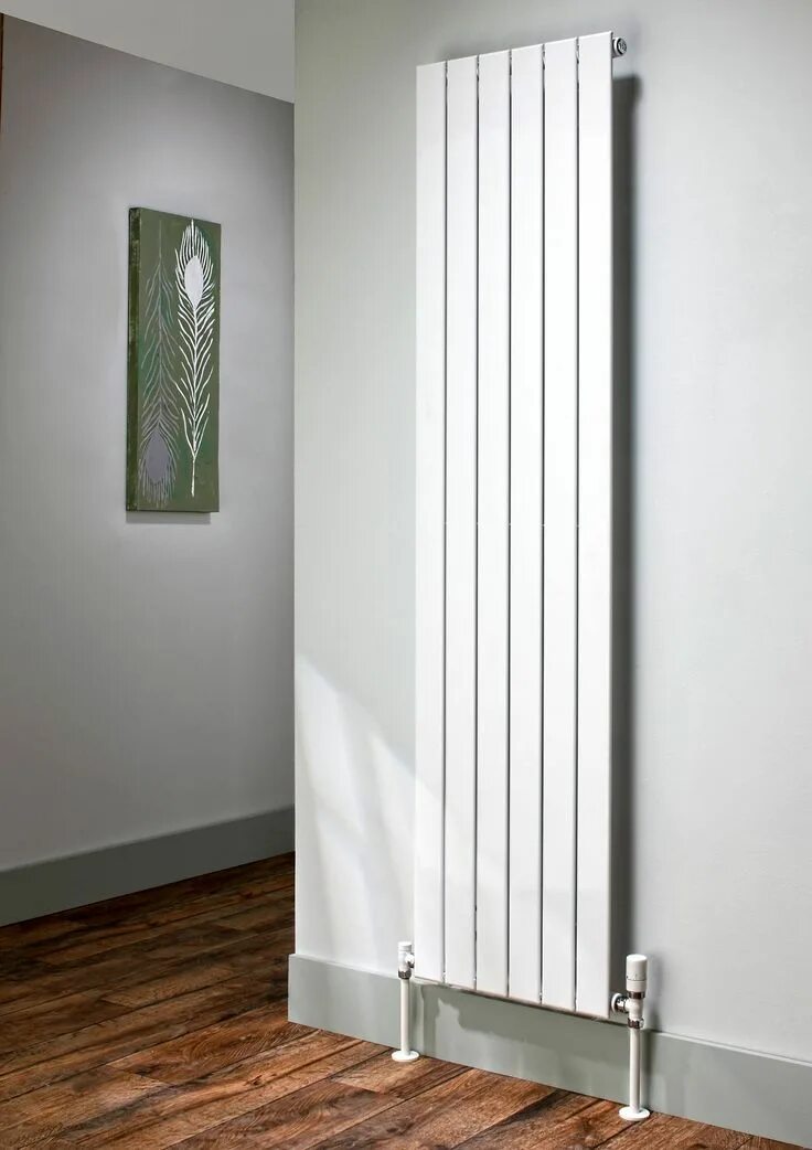 Радиаторы отопления вертикальные узкие с нижним подключением The Radiator Company - Designer Radiators - Picchio Vertical Radiators living ro