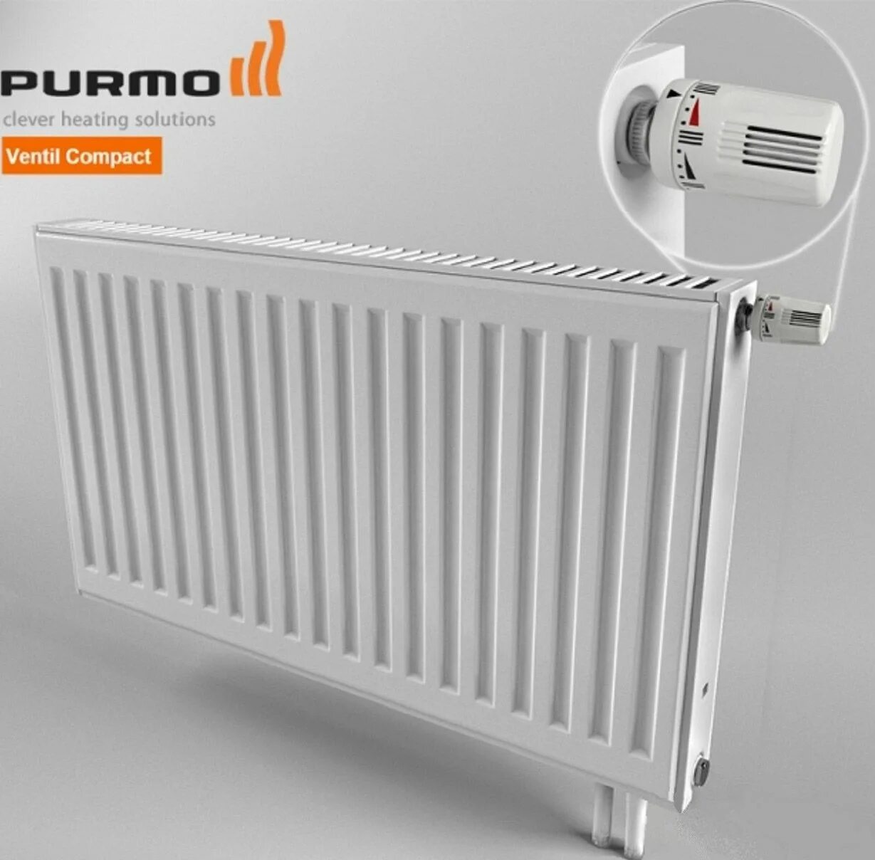 Радиаторы purmo compact с боковое подключение Панельный радиатор Purmo CV11-600, Сталь купить по доступной цене с доставкой в 