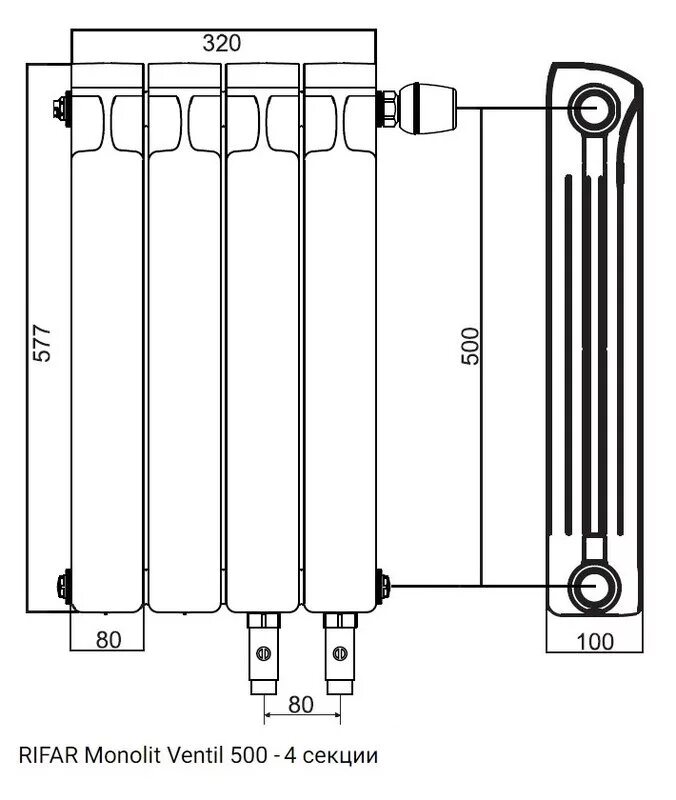 Радиаторы рифар монолит 350 нижнее подключение Rifar monolit ventil mvr 500 - 05 инструкция, характеристики, форум, поддержка