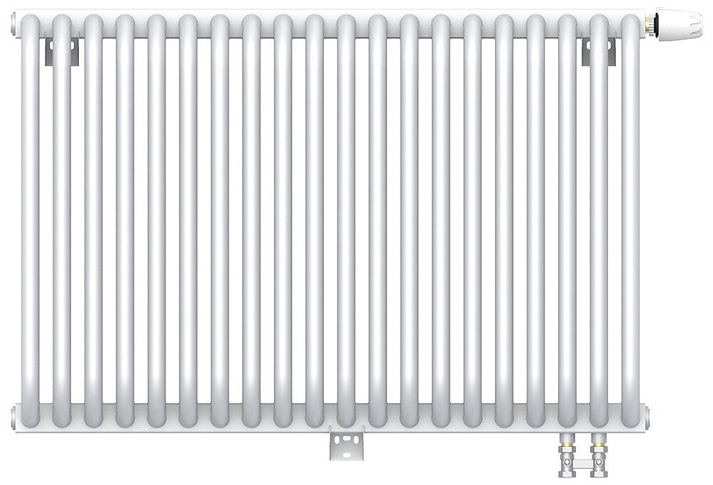Радиаторы rommer с нижним подключением Стальной трубчатый радиатор Rommer RST 2050/22 секций с нижней подводкой - купит