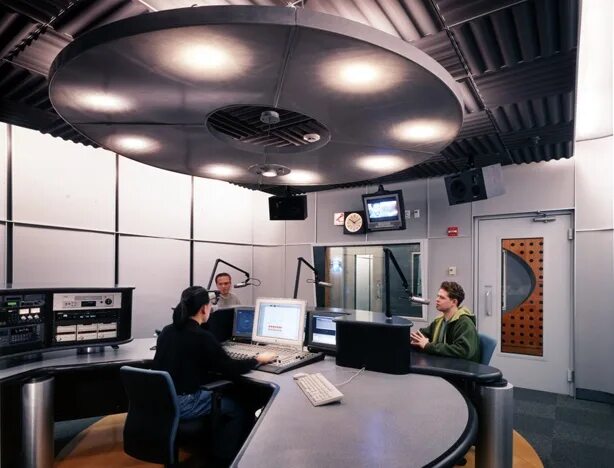 Радио студия фото STUDIOS Architecture : XM Satellite Radio Studio interior, Studios architecture,