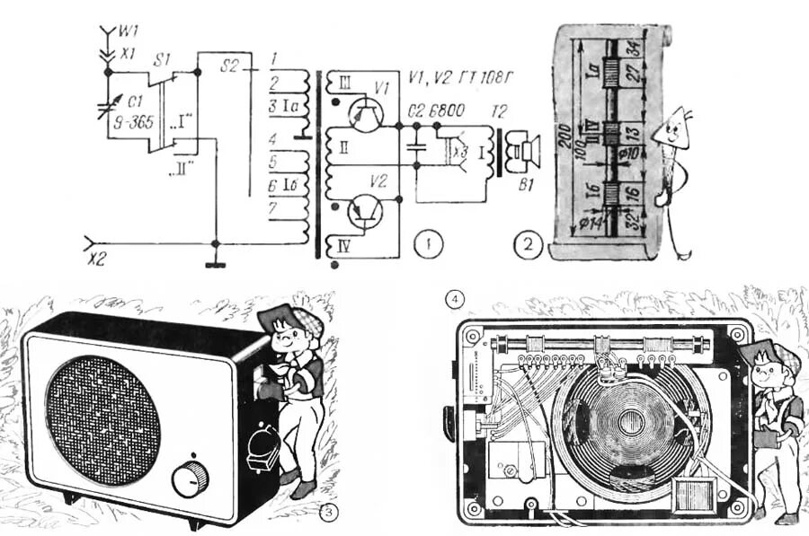 Радио своими руками в домашних условиях схема Схемы RUQRZ.COM