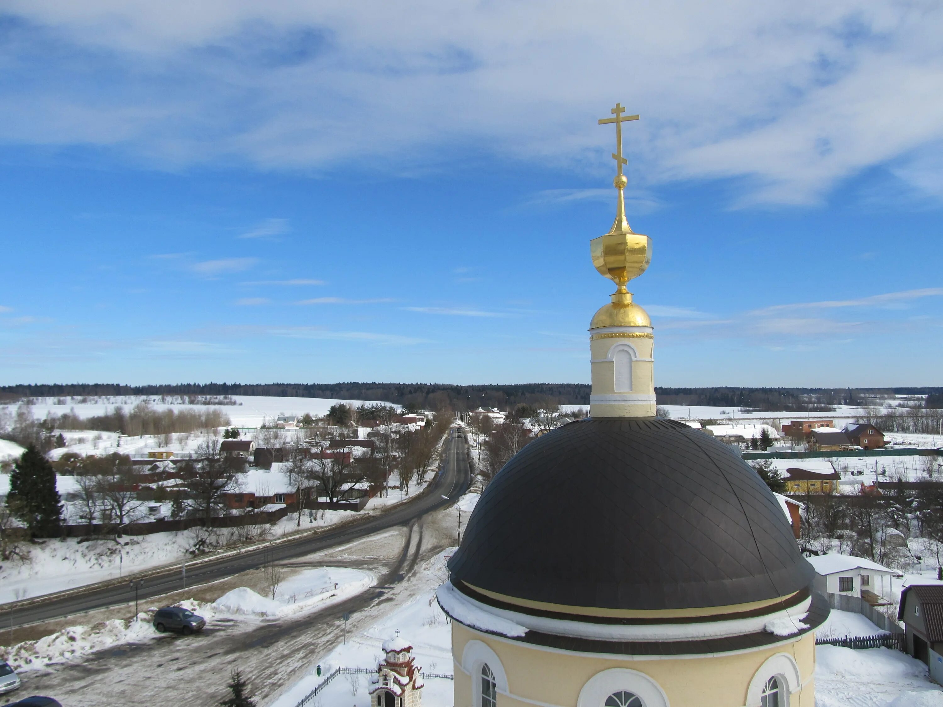 Радонеж уральская ул 25 фото Файл:Radonezh view from the bell tower of Church of the Transfiguration (Radonez