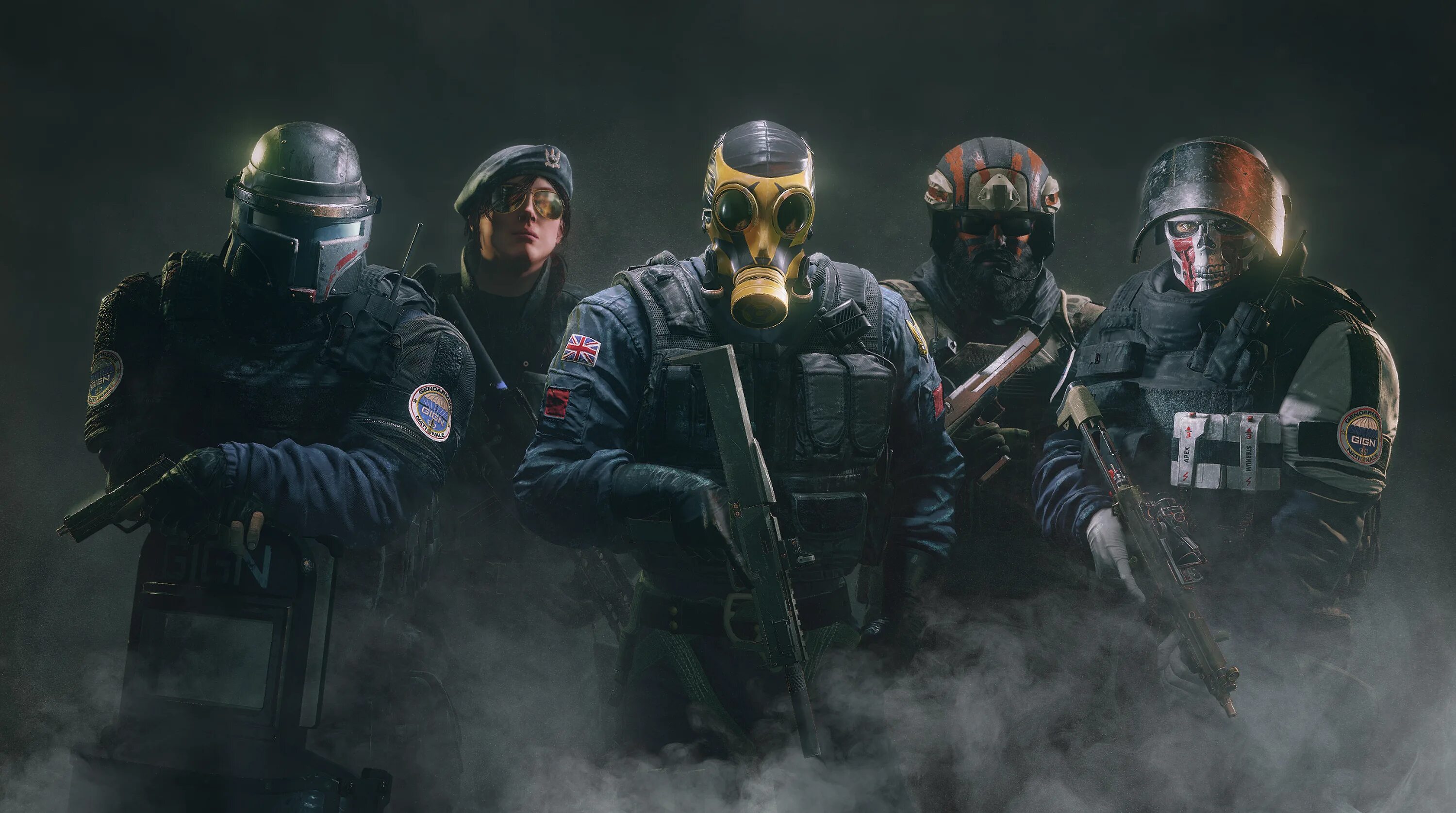 Радуга 6 фото Сообщество Steam :: :: Tom Clancy's Rainbow Six Siege promotional art - MG1AMER