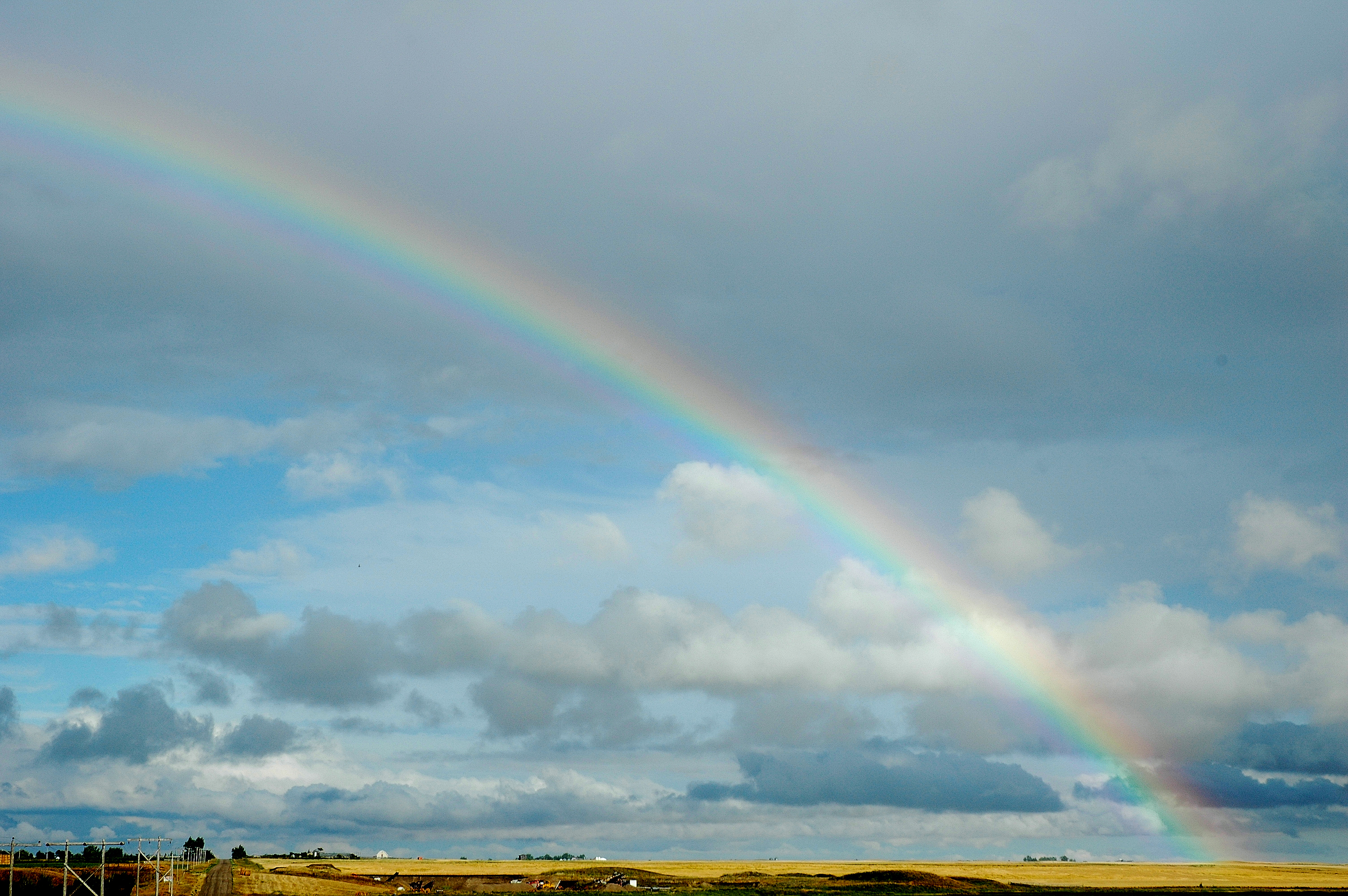 Радуга фото красивые в небе Rainbow Cloud Magic Wonder the World