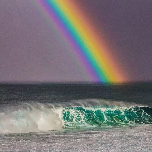 Радуга море фото @paulnicklen #hawaii #rainbow #inspiration #ocean Surfing, Nature, Instagram