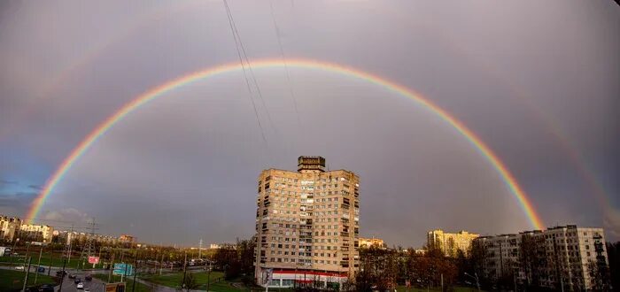 Радуга спб фото Парк победы питер радуга