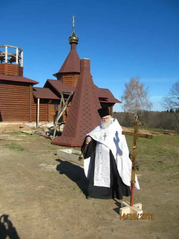 Радумля фото деревни Церковь с.Льялово Освящение креста в деревне Радумля